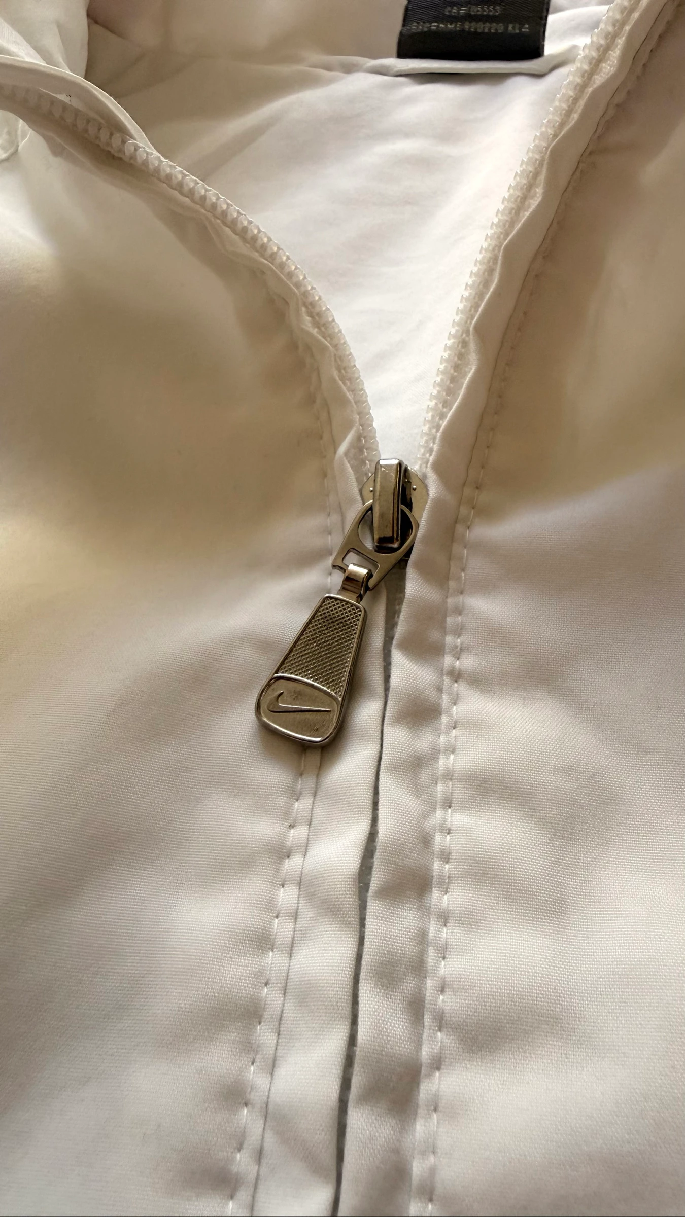 Nike Air Vintage 90s Track Jacket White & Red - Rare 1999 Archive Piece - Size M/L – photo 5